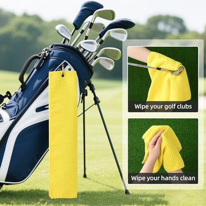 Mile High Life Golf Towel 16x24 inch, Upgraded Large Waffle Weave - Image 4