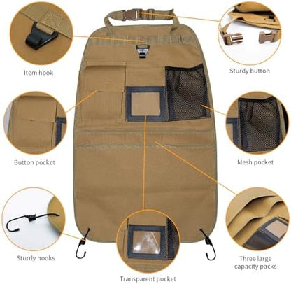 Back Seat Car Organizer with Car Storage Bags, Universal Car Organizers and - Image 3