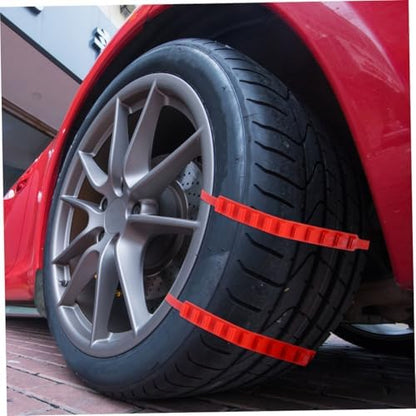 15pcs Tire Anti Skid Ties for Wheel, Nylon Snow Chain Set - Image 6
