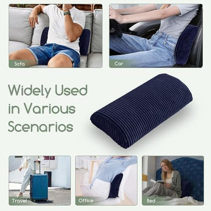 HIGOGOGO Lumbar Support Pillow for Recliner Chair/Accent Chair/Couch, Memory - Image 5