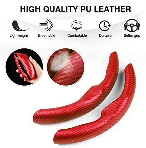 Canvcle Steering Wheel Cover for Tesla Model 3/Y 2016-2025 2026 - Image 4
