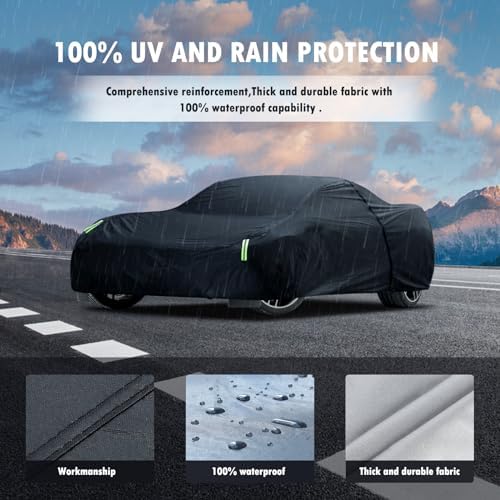 Waterproof Car Cover Fit for Chevrolet Corvette C4 C5 C6 C7 C8 1980–2026 - Image 4