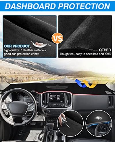 Cartist Dash Cover for Chevrolet Colorado 2015-2022 Dashboard Cover - Image 5