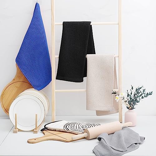 Homaxy 100% Cotton Waffle Weave Kitchen Dish Towels 6-Pack - Image 6