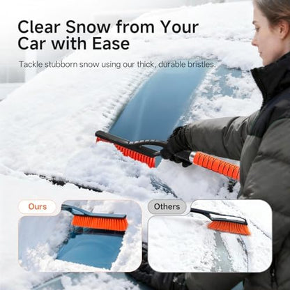 DMJN Detachable Snow Brush for Car - Image 4