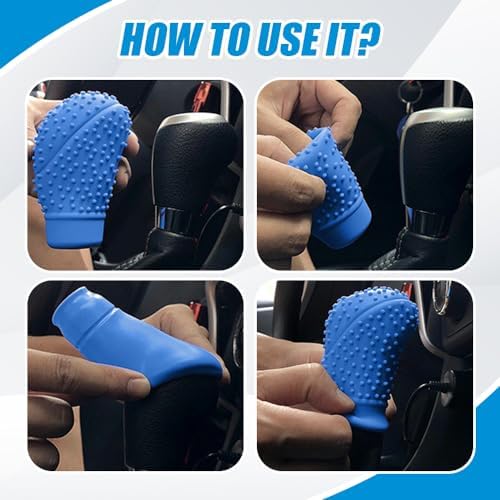Car Gear Shift Knob Cover, Gear Shift Knob Cover Car Protect Accessories - Image 4