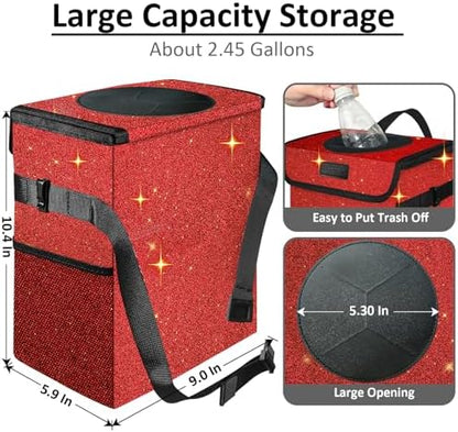 Car Trash Can, Cute Mini Trash Bag - Image 2