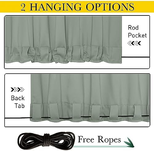 NICETOWN Windproof Outdoor Curtains - Image 2