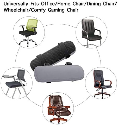 MOSISO Chair Armrest Pads, Home/Office Chair Arm Rest Covers - Image 6