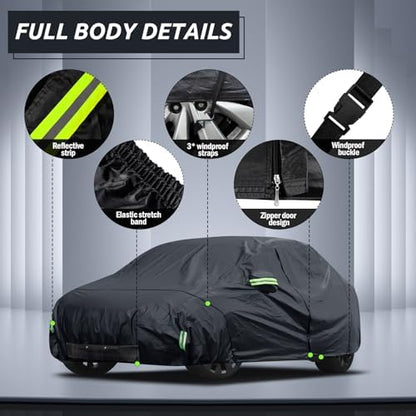 Full Exterior Cover Custom Fit for 2020-2026 Model Y Waterproof All Weather - Image 5