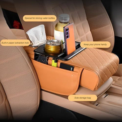 Zpana 4 in 1 Car Center Console Armrest Pillow, Memory Foam - Image 5