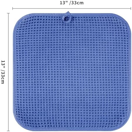 Microfiber Waffle Face Towels, 2 Pieces, Fast Drying, Lint Free 430 GSM - Image 7