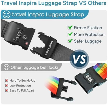Travel Inspira Anti-Theft Suitcase Belt - Image 2