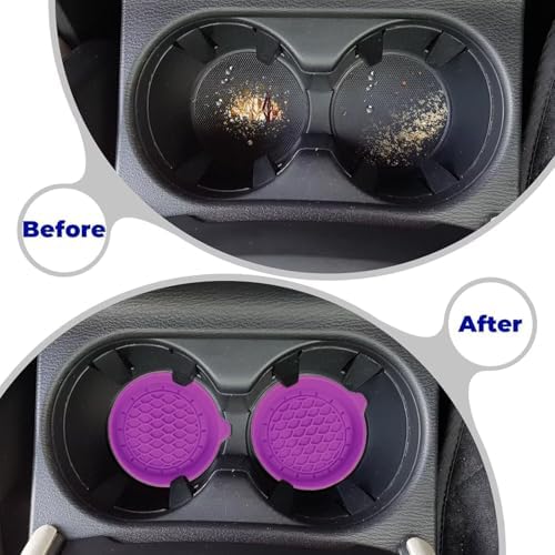 4 PCS Car Cup Coasters, Cup Holder Coaster - Image 5