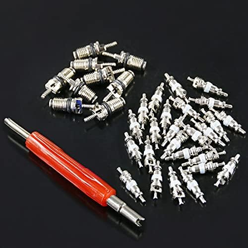 Glarks 36Pcs Car Air Conditioner Valve Core Schrader Valve Cores Accessories - Image 6