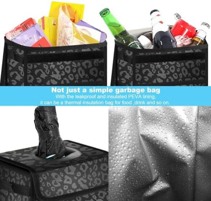 Femuar Leak Proof Car Trash Can - Image 7