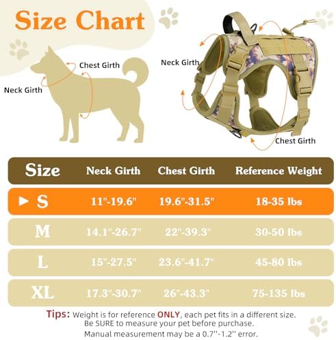 VavoPaw Heavy Duty Tactical Dog Harness - Image 2