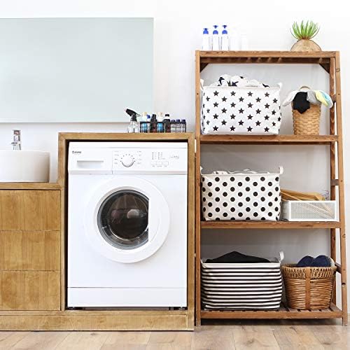 Sea Team Rectangle Open-Top Canvas Storage Basket - Image 2