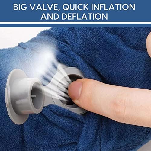 Inflatable Travel Pillow for Airplane Inflatable Neck Pillow for Traveling - Image 4