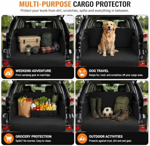 Cargo Liner for Toyota Grand Highlander 2024–2026, 600D Oxford Liquid Resistant - Image 3