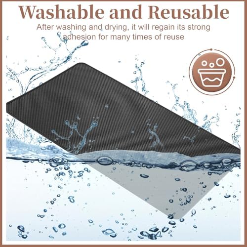 ecocstm Dash Mat for Car, 10.8" x 6.4" Anti Slip Dashboards Mat - Image 3