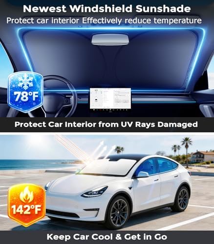 DMJN Front Windshield Sun Shade - Image 2