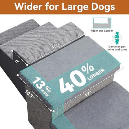 Zerbuger Dog Stairs with Storage - Image 2