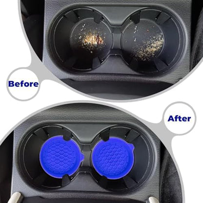2 PCS Car Cup Coasters, Cup Holder Coaster - Image 5