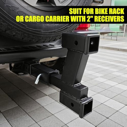 KAIRAY Trailer Dual Hitch Extender Adapter - Image 5