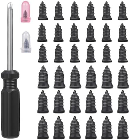 36Pcs Screw-in Tire Plug Kit Quick Fix Emergency Tire Repair Set by Unknown
