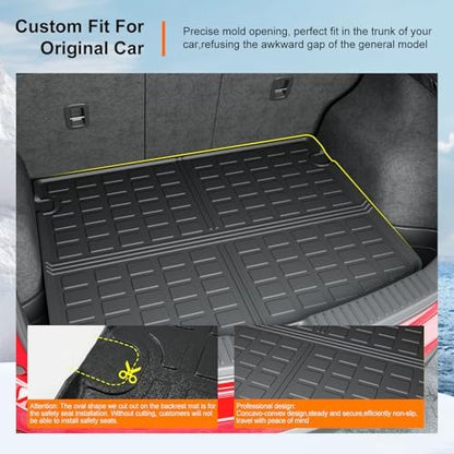 powoq Cargo Mat Trunk Mat Compatible - Image 2