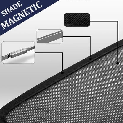 FEISHILINIYA Magnetic Car Side Window Sunshades - Image 4