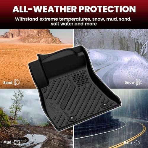 LASFIT Floor Mats for Nissan Sentra 2019 2018 2017 2016 2015 2014 - Image 5