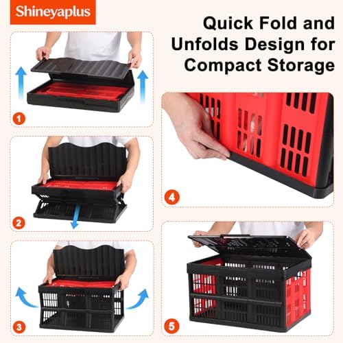 Collapsible Storage Bins, Collapsible Crates Basket - Image 3