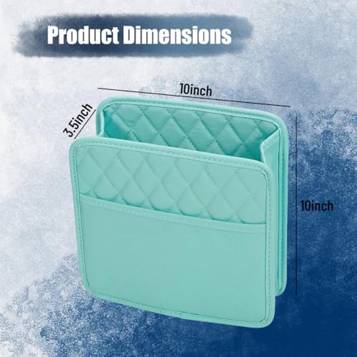 Car Seat Back Organizer, Leather Automotive Backseat Hanging Storage Pocket - Image 2