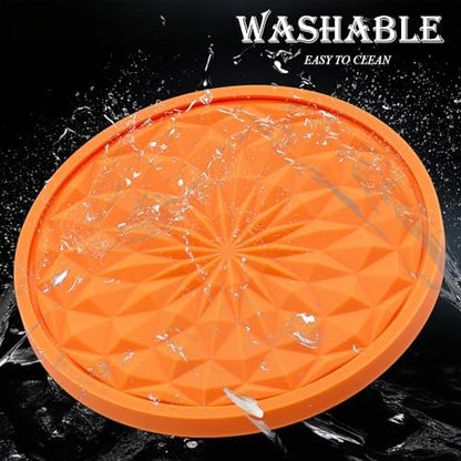 4 Pack Silicone Car Cup Holder Coaster – 2.75 Inch Non-Slip Drink Mat, - Image 5