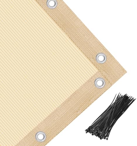Amagenix 90% Pergola Shade Cover 6' X 12' Sun Shade Cloth - Image 6