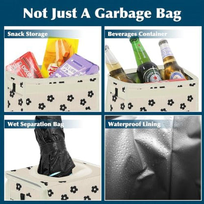 Femuar Leak Proof Car Trash Can - Image 3