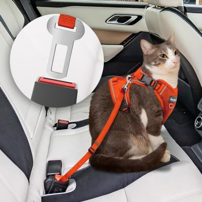 Cat Harness and Leash for Walking, 3 in 1 Adjustable Breathable Soft, Cat - Image 5