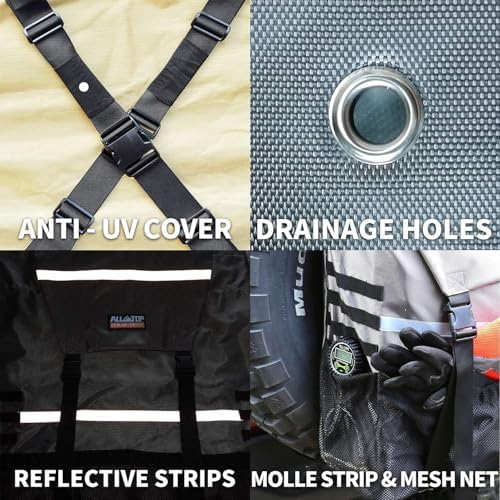 ALL-TOP Spare Tire Trash Bag, Heavy Duty Truck Tailgate Trash Bag, Cargo - Image 4