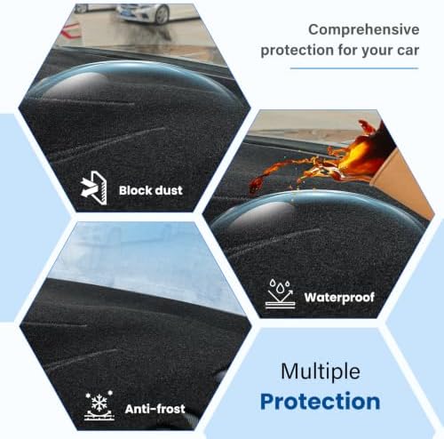 Dash Cover Mat Compatible with Dodge Ram 1500/2500/3500 06-08, 2500-5500 2009 - Image 7