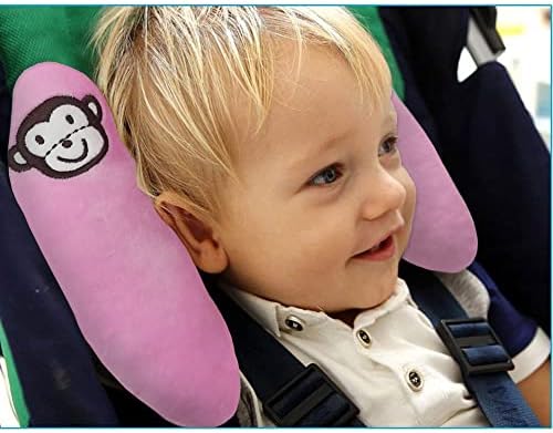 Baby Head Neck Support Pillow for Car Seat, U-Shape Travel Pillow - Image 6