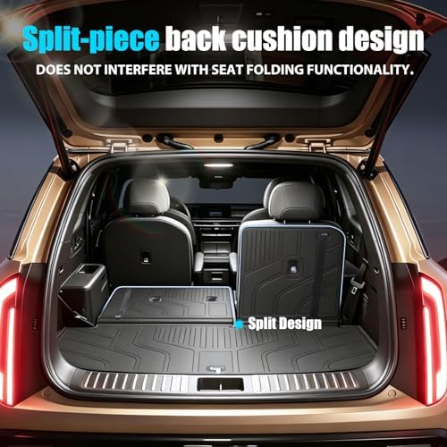 GYGY Custom Fit All-Weather TPE Cargo Mat & Backrest Mat Set - Image 2