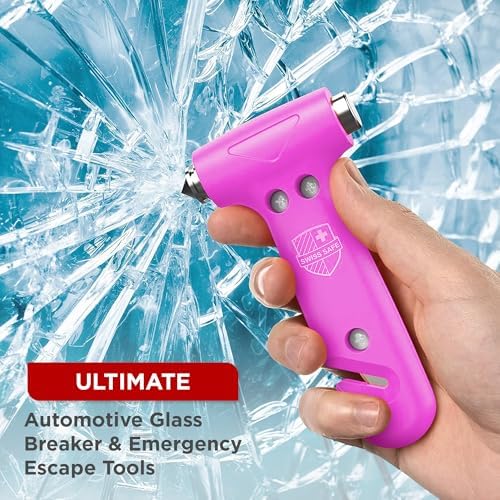 Swiss Safe Car Safety Hammer Window Breaker Tool - Image 6