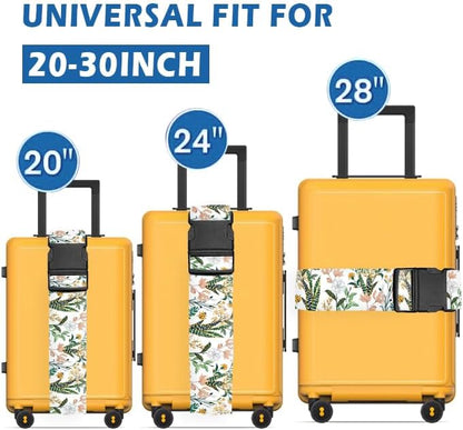 Luggage Straps for Suitcases Travel Belt Accessories, Cute Suitcase Strap - Image 2