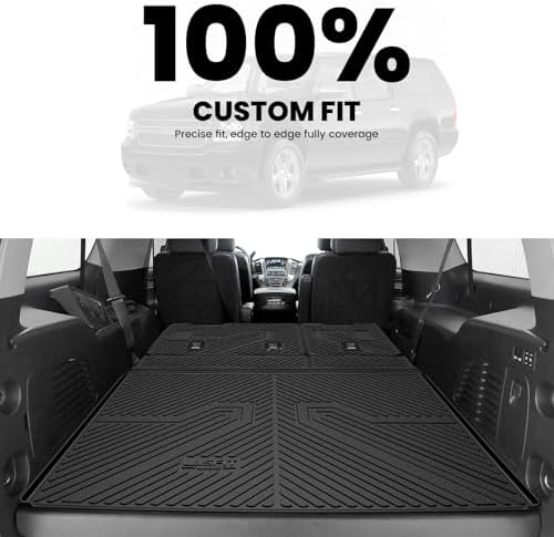LASFIT Trunk Mat for Chevy Suburban/GMC Yukon XL/Escalade ESV 2015-2020 - Image 3
