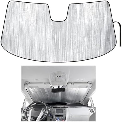 Front Windshield Sunshade Custom Fit by YelloProAutomotive
