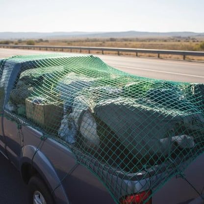 SATINIOR 9 x 15 ft Heavy Duty Cargo Net Truck Bed Network Cover - Image 6