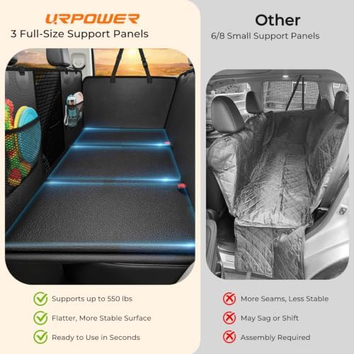 URPOWER PU Leather Dog Back Seat Extender - Image 4