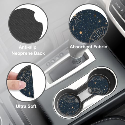 Astrology Moon Star Steering Wheel Cover - Image 4